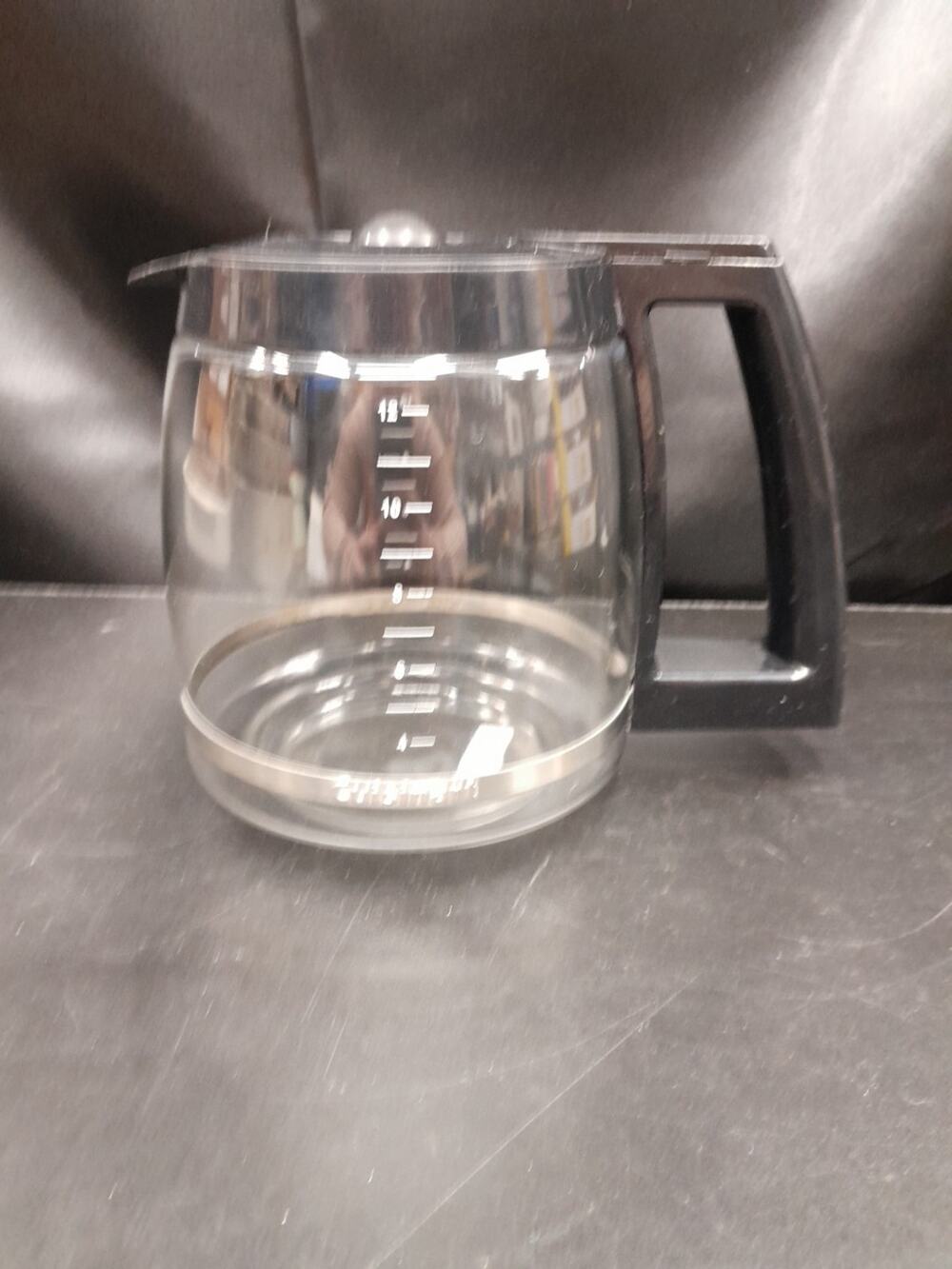 Cuisinart 12 Cup Coffee Maker Replacement Carafe Glass Pot Black